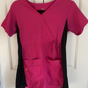 XS Wonder Wink Maternity Scrub Set